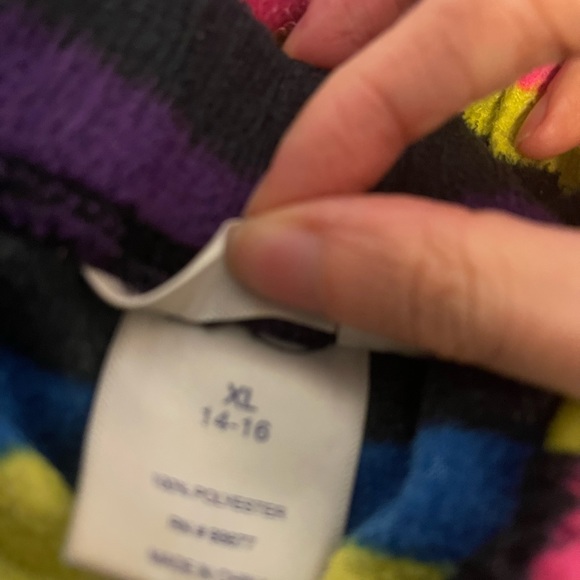 Rainbow stripes sweatpants - Picture 2 of 3